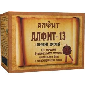 АЛФИТ-13 СБОР КЛИМАКТЕРИЧЕСКИЙ 2Г. №30Х2 (120Г.) АЛФИТ-13 СБОР КЛИМАКТЕРИЧЕСКИЙ 2Г. №30Х2 (120Г.)