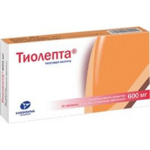 ТИОЛЕПТА 600МГ. №30 ТАБ. П/О /КАНОНФАРМА/
