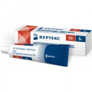 КЕТОПРОФЕН-ВЕРТЕ 2,5% 30Г. ГЕЛЬ Д/НАРУЖ.ПРИМ. ТУБА КЕТОПРОФЕН-ВЕРТЕ 2,5% 30Г. ГЕЛЬ Д/НАРУЖ.ПРИМ. ТУБА