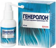 ГЕНЕРОЛОН 5% 60МЛ. №1 СПРЕЙ Д/НАРУЖ.ПРИМ. ФЛ.
