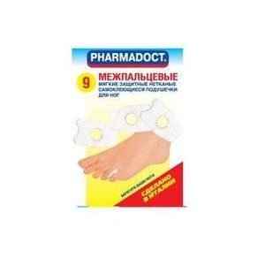 ФАРМАДОКТ ЛЕЙКОПЛАСТЫРЬ МЕЖПАЛЬЦЕВ. №9 ПАК. [PHARMADOCT]