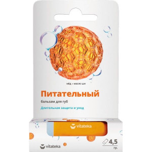 ВИТАТЕКА БАЛЬЗАМ Д/ГУБ ПИТАТ. МЕДОВЫЙ 4,5Г.