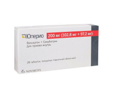 ЮПЕРИО 200МГ.(102,8МГ.+97,2МГ.) №28 ТАБ. П/П/О /НОВАРТИС/