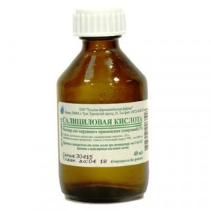 САЛИЦИЛОВАЯ К-ТА 2% 40МЛ. №1 СПИРТ. Р-Р Д/НАРУЖ.ПРИМ. ФЛ. /ТУЛЬСКАЯ ФФ/ САЛИЦИЛОВАЯ К-ТА 2% 40МЛ. №1 СПИРТ. Р-Р Д/НАРУЖ.ПРИМ. ФЛ. /ТУЛЬСКАЯ ФФ/