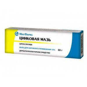 ЦИНКОВАЯ 10% 30Г. МАЗЬ Д/НАРУЖ.ПРИМ. ТУБА /МОСФАРМА/ ЦИНКОВАЯ 10% 30Г. МАЗЬ Д/НАРУЖ.ПРИМ. ТУБА /МОСФАРМА/