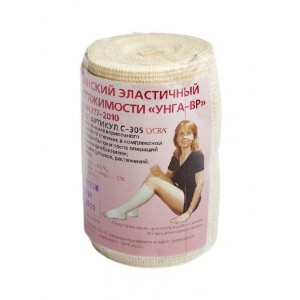 УНГА-ВР БИНТ ЭЛАСТ. 8СМХ3,5М ЗАСТЕЖКА /АРТ.С-305/ УНГА-ВР БИНТ ЭЛАСТ. 8СМХ3,5М ЗАСТЕЖКА /АРТ.С-305/