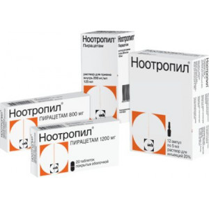НООТРОПИЛ 800МГ. №30 ТАБ. П/О /ЮСБ ФАРМА/ НООТРОПИЛ 800МГ. №30 ТАБ. П/О /ЮСБ ФАРМА/