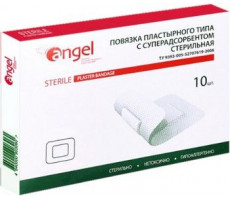 ЭВТЕКС ПОВЯЗКА ПЛАСТЫРНАЯ СУПЕРАБСОРБ. 9Х15СМ. №10
