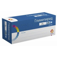 ГЛИМЕПИРИД 2МГ. №30 ТАБ. /РАФАРМА/