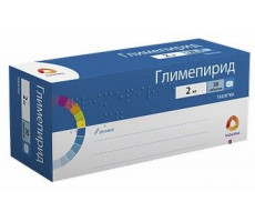ГЛИМЕПИРИД 2МГ. №30 ТАБ. /РАФАРМА/