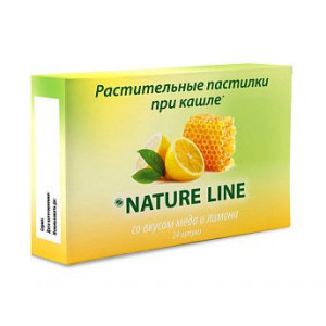 НАТУРЛАЙН ЛЕДЕНЦЫ С РАСТ.ЭКСТР. МЕД+ЛИМОН №24 [NATURE LINE]