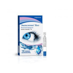 ЭМОКСИПИН НЕО 1% 0,5МЛ. №10 ГЛ.КАПЛИ ТЮБ./КАП. /ФАРМСТАНДАРТ/ ЭМОКСИПИН НЕО 1% 0,5МЛ. №10 ГЛ.КАПЛИ ТЮБ./КАП. /ФАРМСТАНДАРТ/