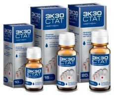 ЭКЗОСТАТ 1% 20МЛ. Р-Р Д/НАРУЖ.ПРИМ. ФЛ./КАП.