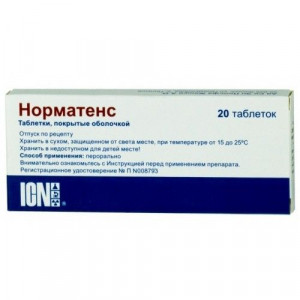 НОРМАТЕНС 0,5МГ.+5МГ.+0,1МГ. №20 ТАБ. П/О