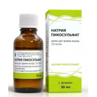 НАТРИЯ ПИКОСУЛЬФАТ 7,5МГ/МЛ. 30МЛ. КАПЛИ Д/ПРИЕМА ВНУТРЬ ФЛ. /ТУЛЬСКАЯ/