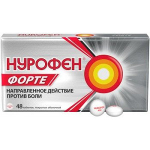 НУРОФЕН ФОРТЕ 400МГ. №48 ТАБ. П/О /РЕКИТТ БЕНКИЗЕР/ НУРОФЕН ФОРТЕ 400МГ. №48 ТАБ. П/О /РЕКИТТ БЕНКИЗЕР/