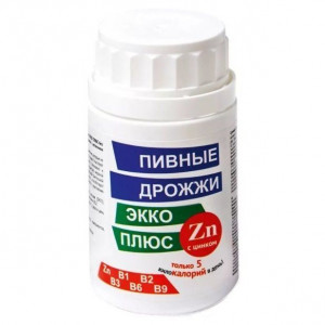 ПИВНЫЕ ДРОЖЖИ + ZN №100 ТАБ. (ЦИНК)