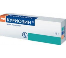 КУРИОЗИН 0,103% 15Г. ГЕЛЬ Д/НАРУЖ.ПРИМ. ТУБА /ГЕДЕОН РИХТЕР/